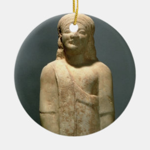 Kouros Dionysermos, Grieks, Archaic Period, c.600  Keramisch Ornament