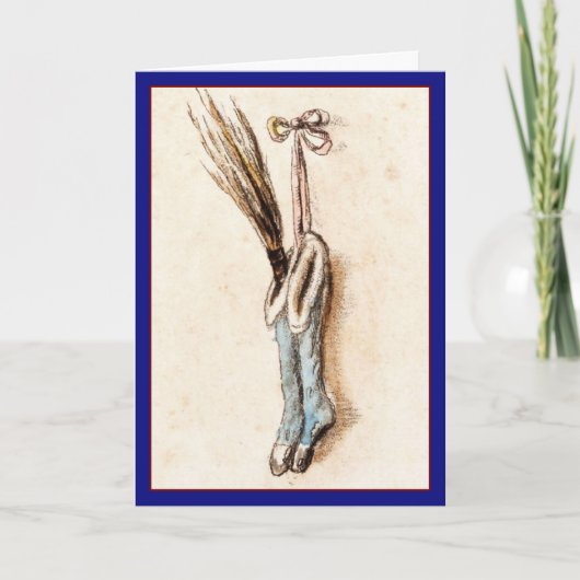  kousen - kerstkaart feestdagen kaart (Voorkant)