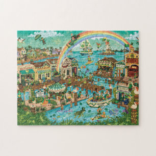Kouta Kerplop Keys St. Patrick's Day-viering Legpuzzel
