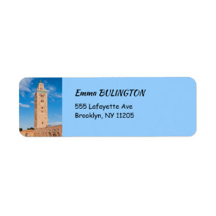 Koutoubia-moskee - Marrakech, Marokko Etiket