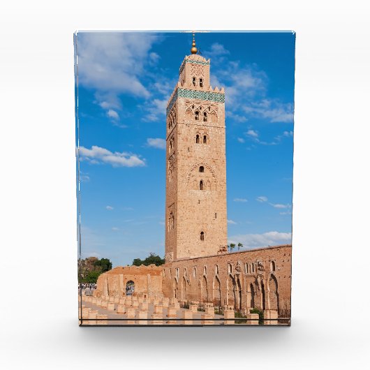 Koutoubia Mosque - Marrakech, Marokko Fotoblokken (Voorkant)