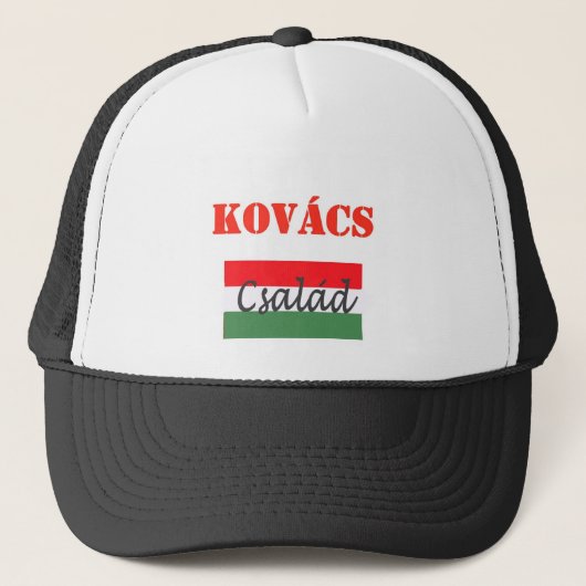 Kovacs csalad trucker pet (Voorkant)