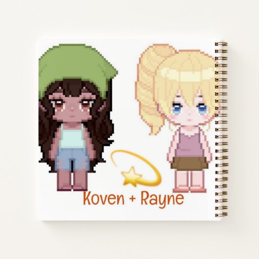 Koven + Rayne Cahier 1 (Dos)