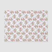 Kow Funny Cartoon kerstfeestdag Tissuepapier (Voorkant)