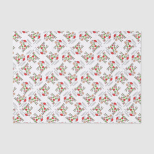 Kow Funny Cartoon kerstfeestdag Tissuepapier