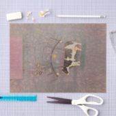 Kow Rustisch Land Western Boerderij Roze ontkoppel Tissuepapier (Craft)