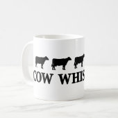Kow Whisperer Koffiemok (Voorkant links)