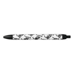 Kow zwart-wit Silhouette Zwarte Inkt Pen