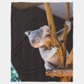 KOWALA BEER FLEECE DEKEN (Voorkant)