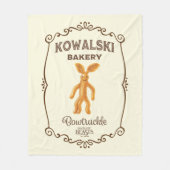 Kowalski Bakery - Bowvrachtkle Fleece Deken (Voorkant)