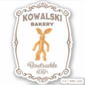 Kowalski Bakery - Bowvrachtkle Sticker (Voorkant)