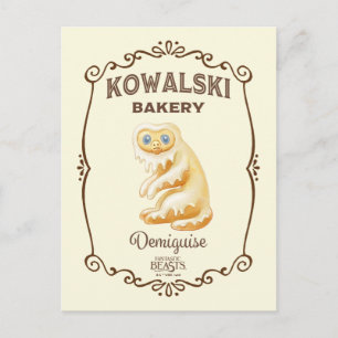 Kowalski Bakery - Demiguise Briefkaart