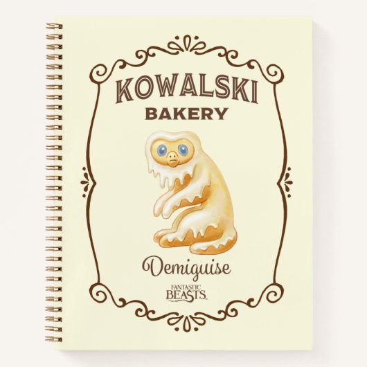 Kowalski Bakery - Demiguise Notitieboek (Voorkant)