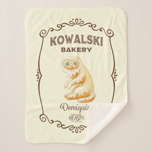 Kowalski Bakery - Demiguise Sherpa Deken (Voorkant)