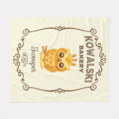 Kowalski Bakery Fwooper Fleece Deken (Voorkant (Horizontaal))