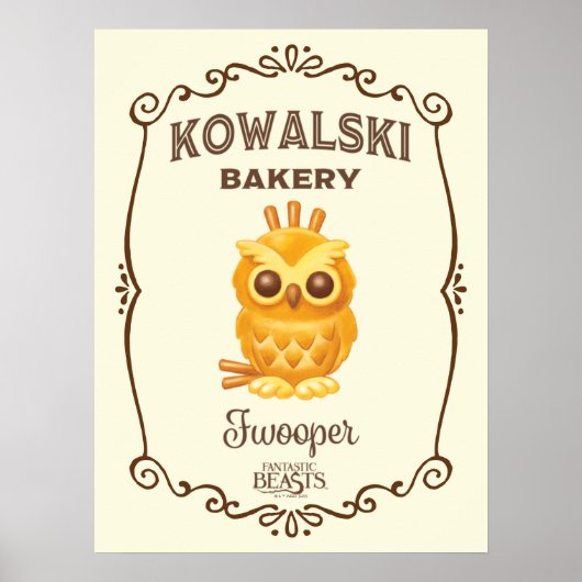 Kowalski Bakery Fwooper Poster (Voorkant)