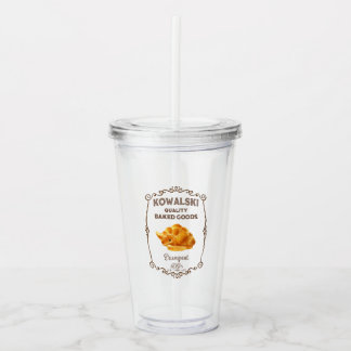 Kowalski Bakery - Moedig Acryl Drinkbeker