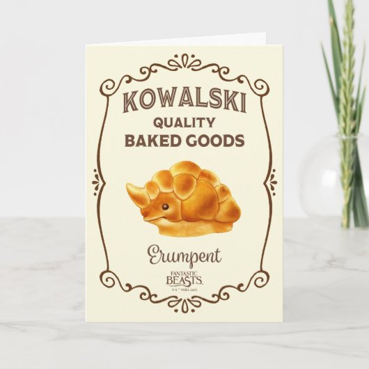 Kowalski Bakery - Moedig Kaart (Voorkant)