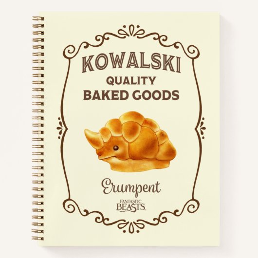 Kowalski Bakery - Moedig Notitieboek (Voorkant)