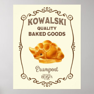 Kowalski Bakery - Moedig Poster
