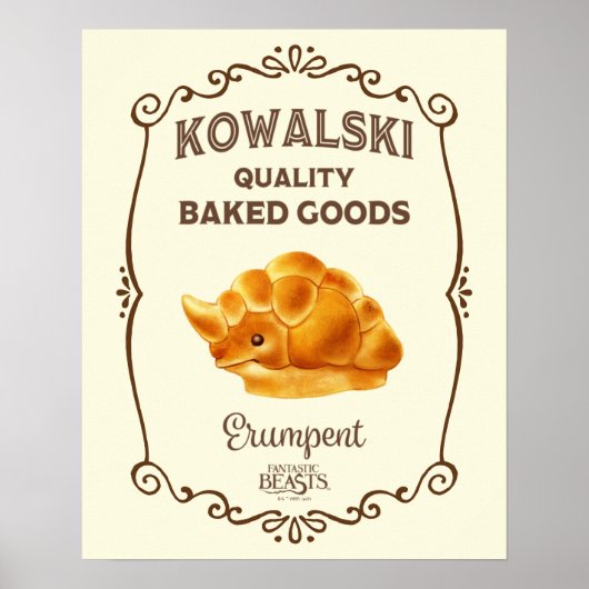 Kowalski Bakery - Moedig Poster (Voorkant)