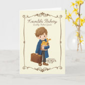 Kowalski Bakery - Newt Scamander Kaart (Gele Bloem)