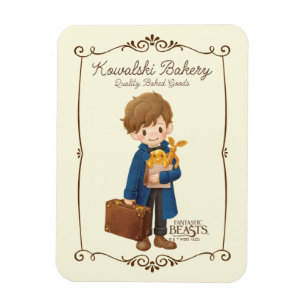 Kowalski Bakery - Newt Scamander Magneet