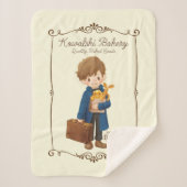 Kowalski Bakery - Newt Scamander Sherpa Deken (Voorkant)