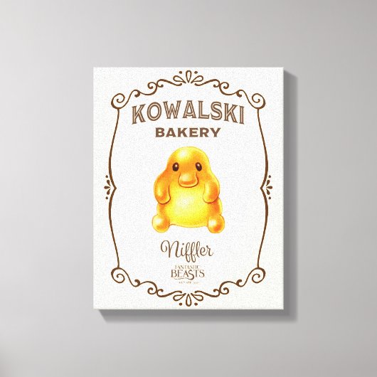 Kowalski Bakery - Niffler Canvas Afdruk (Voorkant)