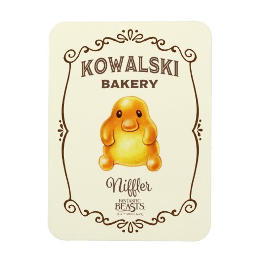 Kowalski Bakery - Niffler Magneet (Verticaal)