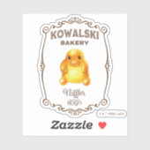 Kowalski Bakery - Niffler Sticker (Vel)