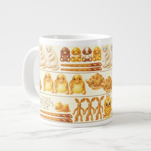 Kowalski Bakery Rows of Treats Pattern Extra Grote Beker (Voorkant links)