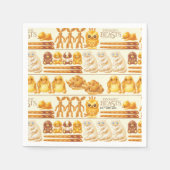 Kowalski Bakery Rows of Treats Pattern Servet (Voorkant)