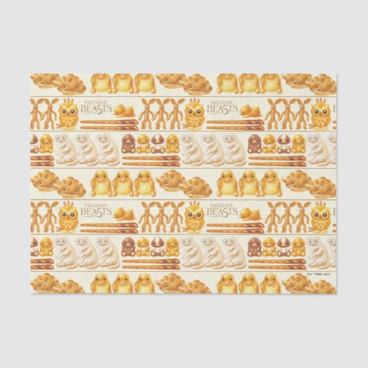 Kowalski Bakery Rows of Treds Pattern Tissuepapier (Voorkant)