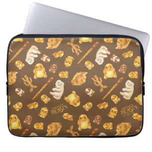 Kowalski Bakery Toss Pattern Laptop Sleeve