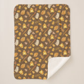 Kowalski Bakery Toss Pattern Sherpa Deken (Voorkant)