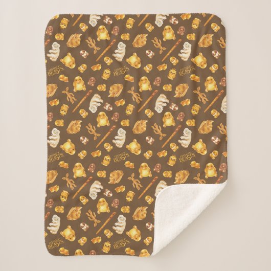 Kowalski Bakery Toss Pattern Sherpa Deken (Voorkant)