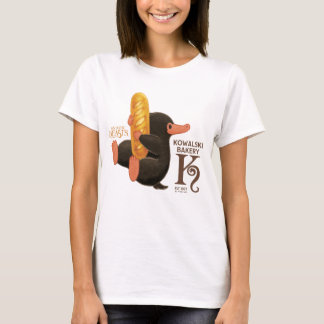 Kowalski bakkerij - niffler met brood t-shirt