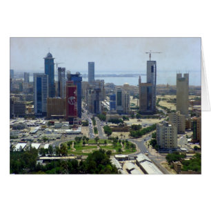 Koweït City, vue d'oiseau