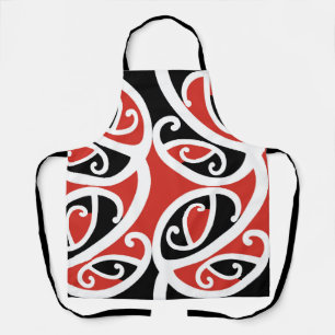 Kowhaiwhai Mangopare Maori Tribal Patroon Schort