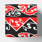 Kowhaiwhai Traditional Maori Koru Pattern Bedankdoosjes (Bovenkant)