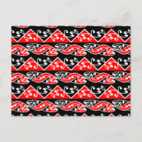 Kowhaiwhai Traditional Maori Koru Pattern