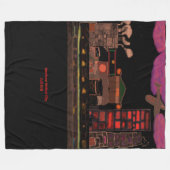 Kowloon Woned City-Fleece Blanket Fleece Deken (Voorkant (Horizontaal))