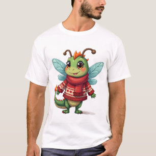 Kozige Kerst Libelle T-shirt
