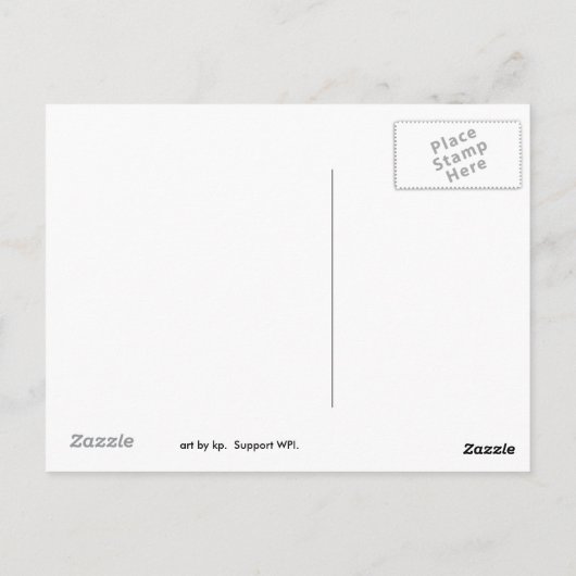 kp congress fund xmrv carte postale (Dos)