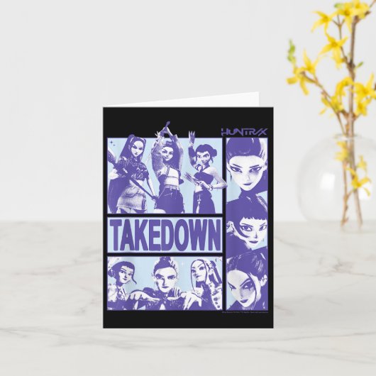 Kp Demon Hunters Halloween Huntrix Takedown Panel Kaart (Gele Bloem)