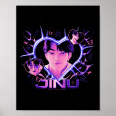 Kp Demon Hunters Halloween Jinu Y2k Heart Shape Rt Poster (Voorkant)