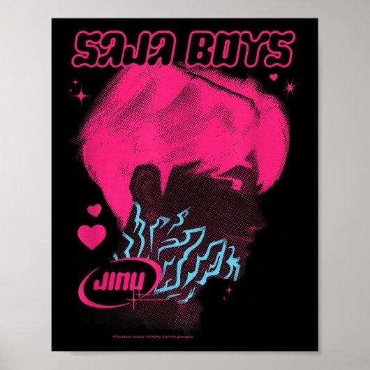 Kp Demon Hunters Halloween Saja Boys Jinu Demon Ma Poster (Voorkant)