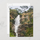 Kpalime watervallen. Centraal-Togo, West-Afrika Briefkaart (Voorkant / Achterkant)