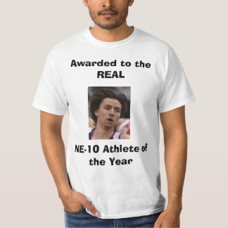 kpg, toegekend aan REALNE-10 Athlete van het Jaar T-shirt
